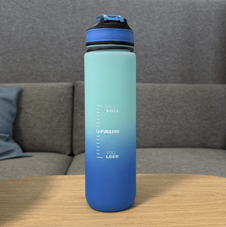 Trinkflasche aus RPET